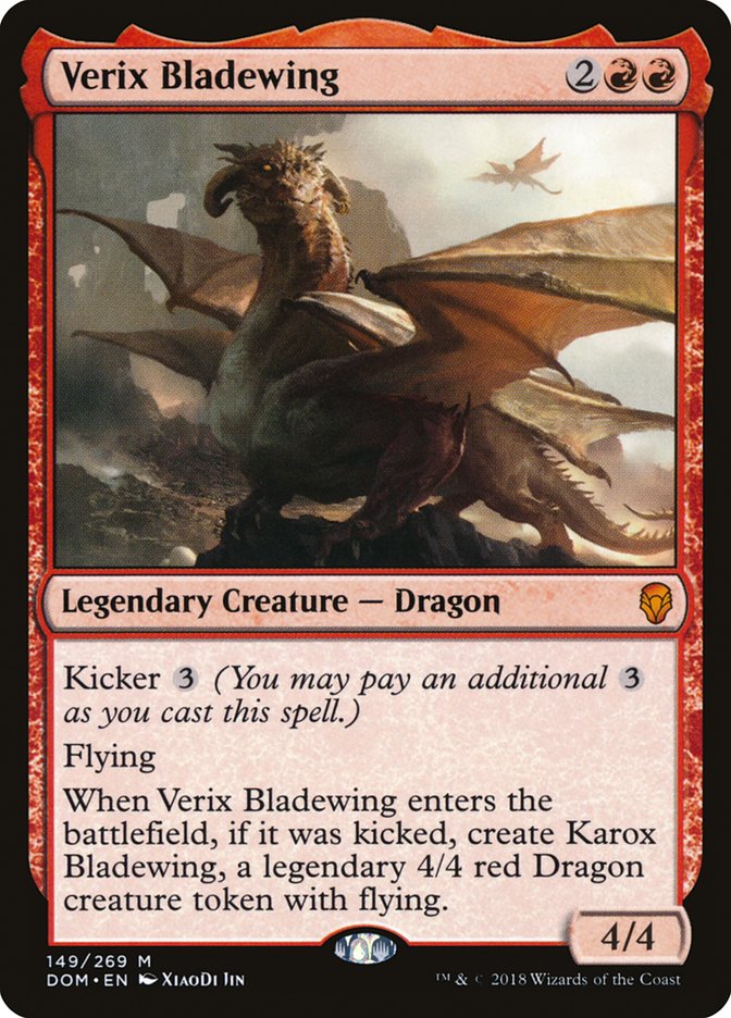 Verix Bladewing [Dominaria] | Good Games Modbury