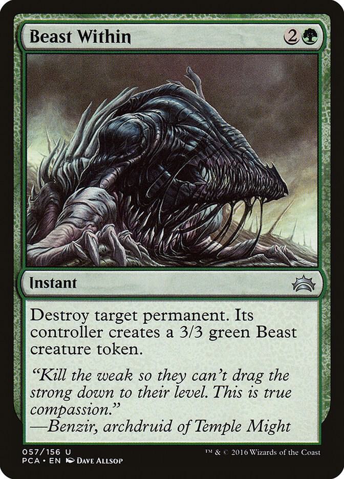 Beast Within 57/156 (Planechase Anthology)  | Good Games Modbury