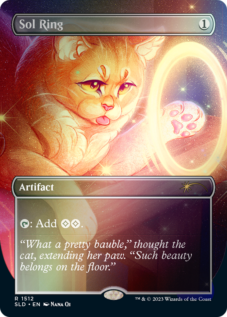 Sol Ring (1512) // Sol Ring [Secret Lair Commander Deck: Raining Cats and Dogs] | Good Games Modbury