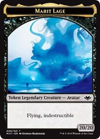 Marit Lage (006) // Elemental (008) Double-Sided Token [Modern Horizons Tokens] | Good Games Modbury