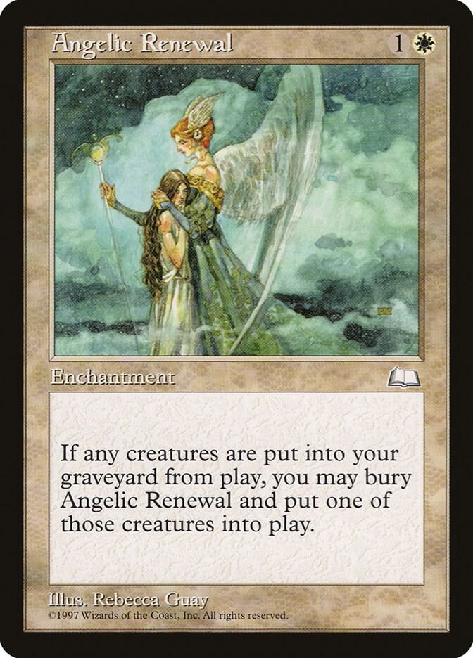 Angelic Renewal 4/167 (Weatherlight)  | Good Games Modbury