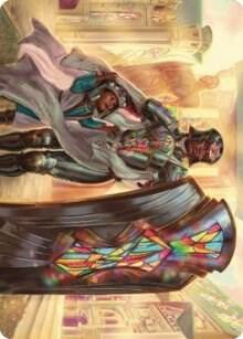 Guardian of New Benalia Art Card 8 (Art Series: Dominaria United)  | Good Games Modbury