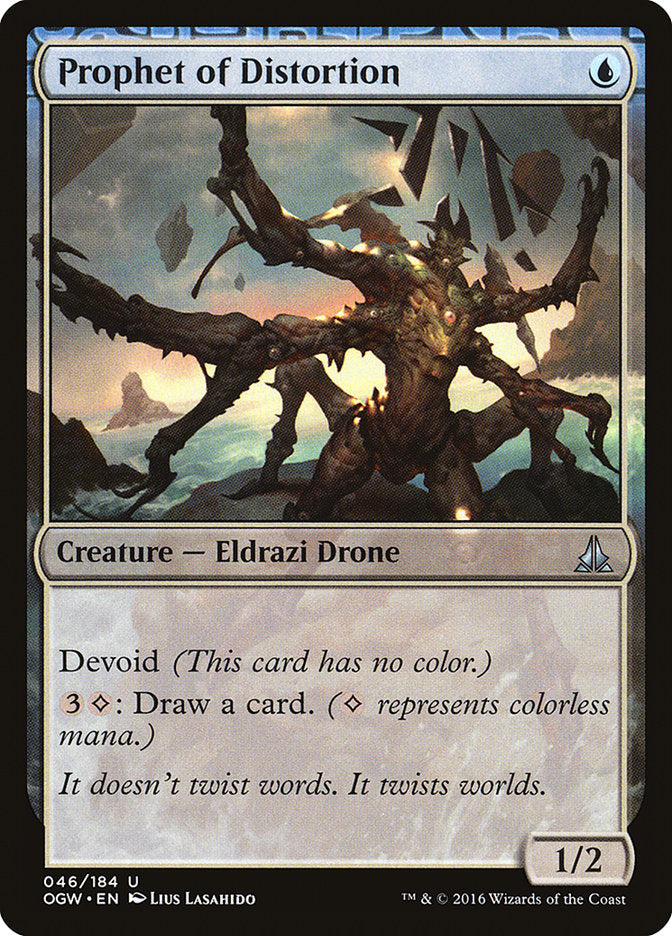 Prophet of Distortion 46/184 (Oath of the Gatewatch)  - Foil | Good Games Modbury