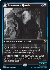 Malevolent Hermit // Benevolent Geist [Innistrad: Double Feature] | Good Games Modbury