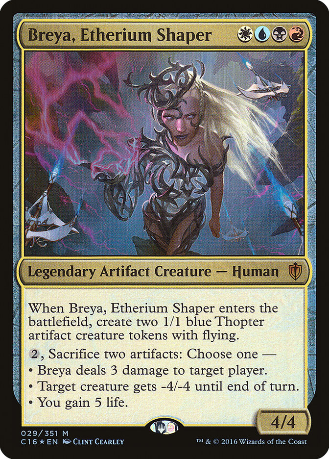 Breya, Etherium Shaper [Commander 2016] | Good Games Modbury