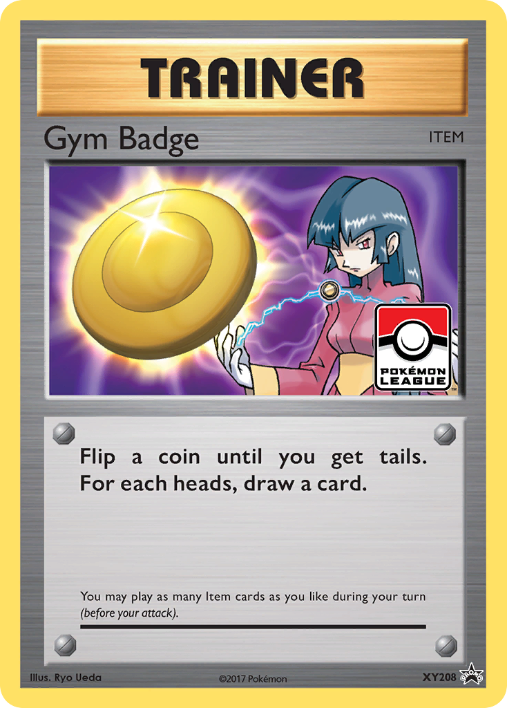 Gym Badge (XY208) (Sabrina) [XY: Black Star Promos] | Good Games Modbury