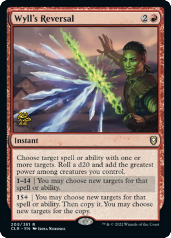 Wylls Reversal 209s/108 (Prerelease Cards)  - Foil | Good Games Modbury
