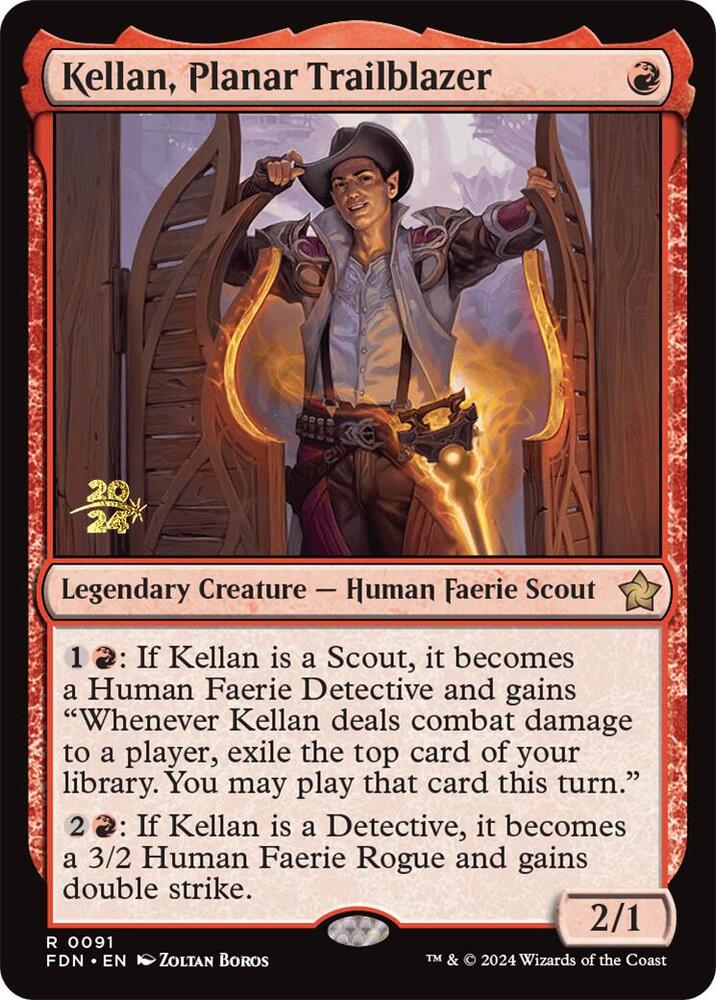 Kellan Planar Trailblazer 91s/101 (Prerelease Cards)  - Foil | Good Games Modbury