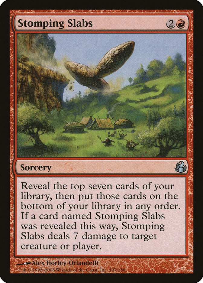 Stomping Slabs 107/150 (Morningtide)  | Good Games Modbury