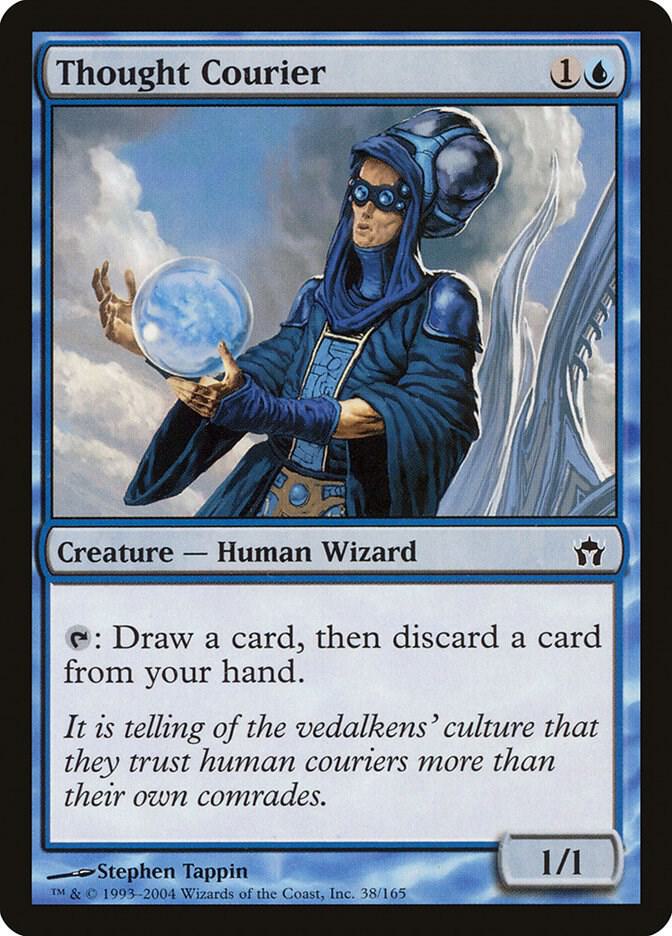 Thought Courier 38/165 (Fifth Dawn)  - Foil | Good Games Modbury