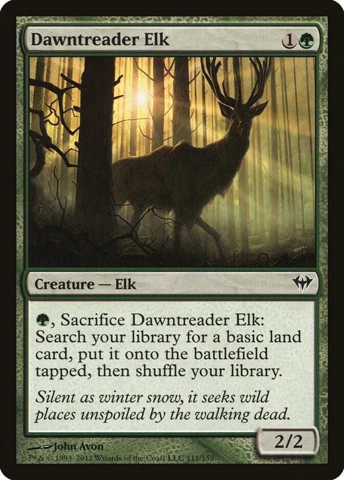 Dawntreader Elk 111/158 (Dark Ascension)  - Foil | Good Games Modbury