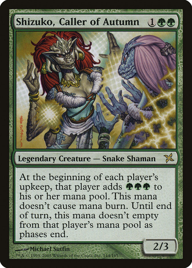 Shizuko, Caller of Autumn 144/165 (Betrayers of Kamigawa)  | Good Games Modbury