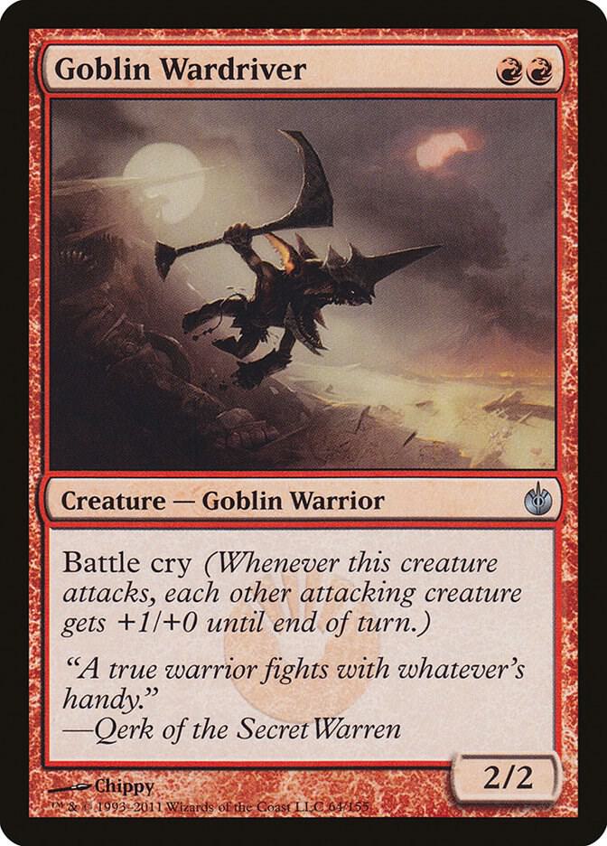 Goblin Wardriver 64/155 (Mirrodin Besieged)  - Foil | Good Games Modbury