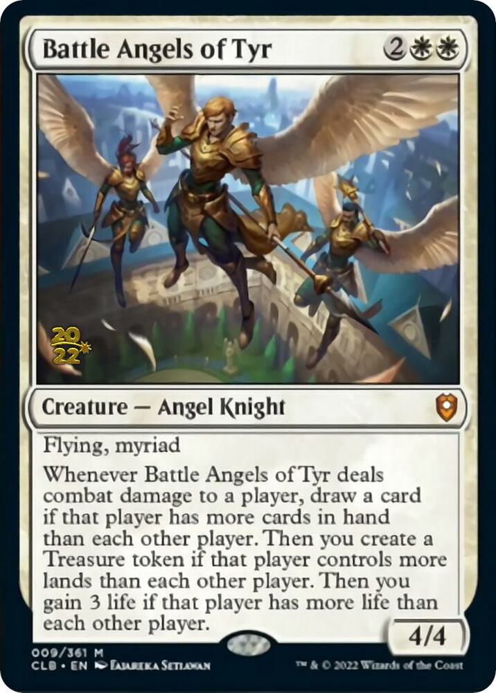 Battle Angels of Tyr 9s/108 (Prerelease Cards)  - Foil | Good Games Modbury