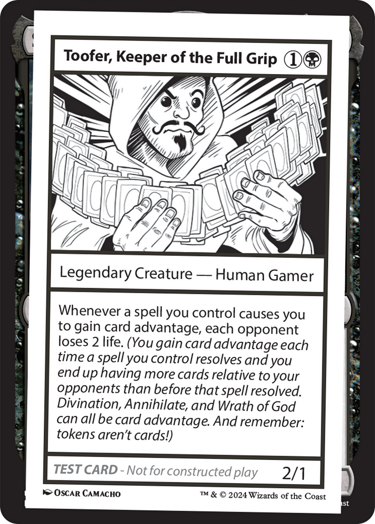 Toofer, Keeper of the Full Grip [Mystery Booster 2 Playtest Cards] | Good Games Modbury