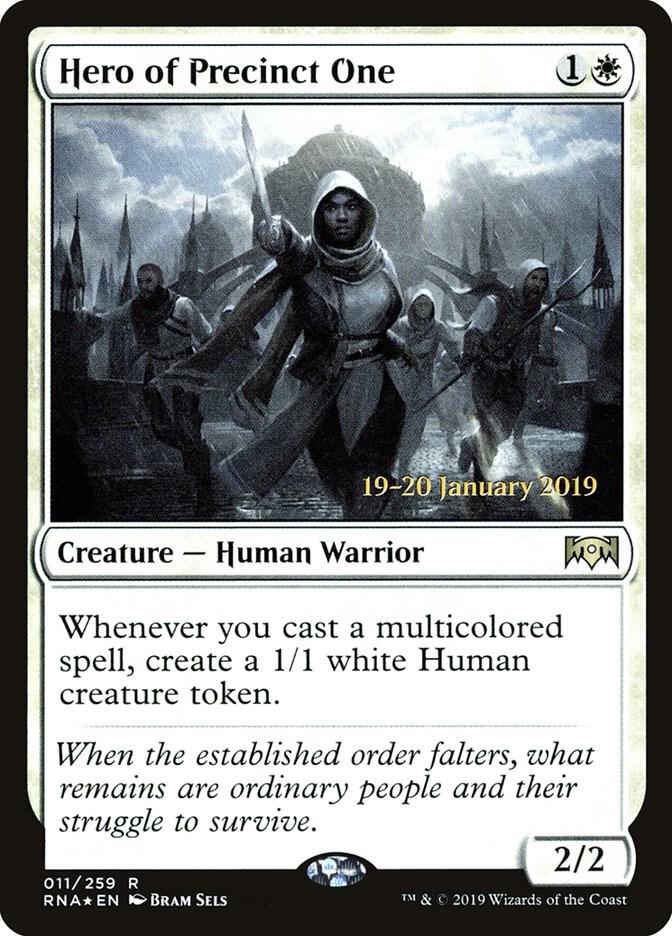 Hero of Precinct One 11s/81 (Prerelease Cards)  - Foil | Good Games Modbury