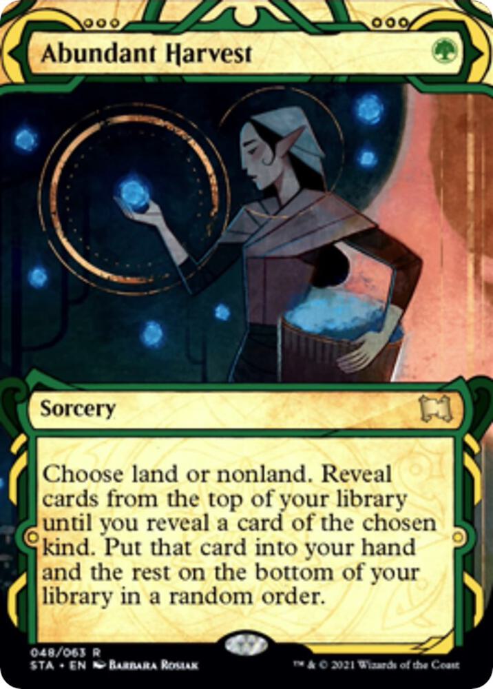 Abundant Harvest 48 (Strixhaven: Mystical Archive)  - Foil | Good Games Modbury