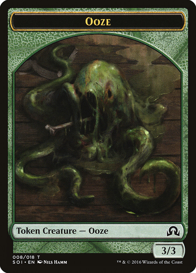 Ooze Token [Shadows over Innistrad Tokens] | Good Games Modbury