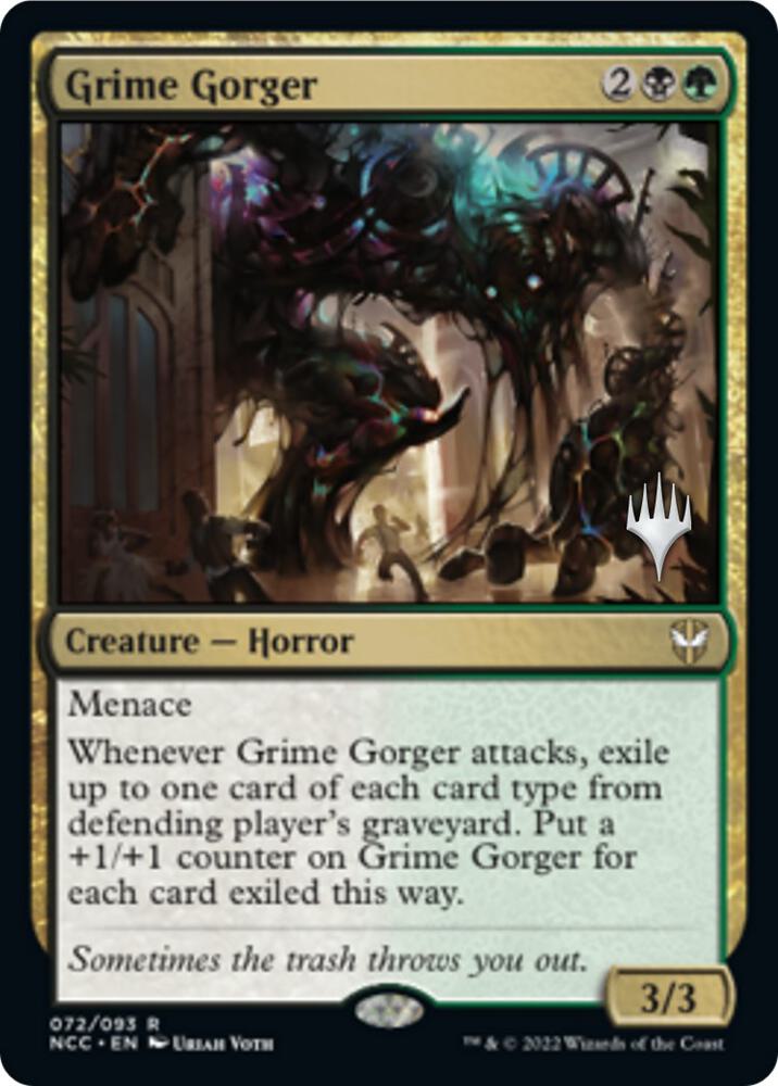 Grime Gorger 72 (Promo Pack: Streets of New Capenna)  - Foil | Good Games Modbury