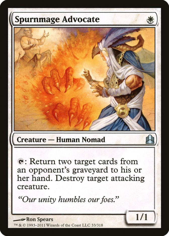 Spurnmage Advocate 33/318 (Commander)  | Good Games Modbury