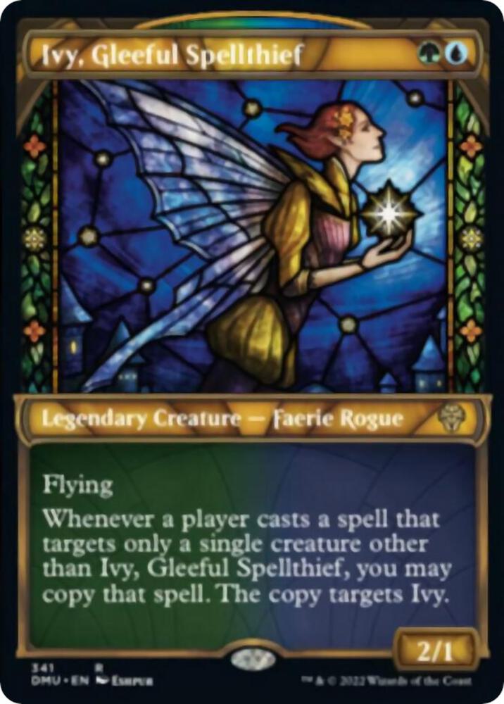Ivy Gleeful Spellthief Textured Foil 341/281 (Dominaria United)  - Foil | Good Games Modbury