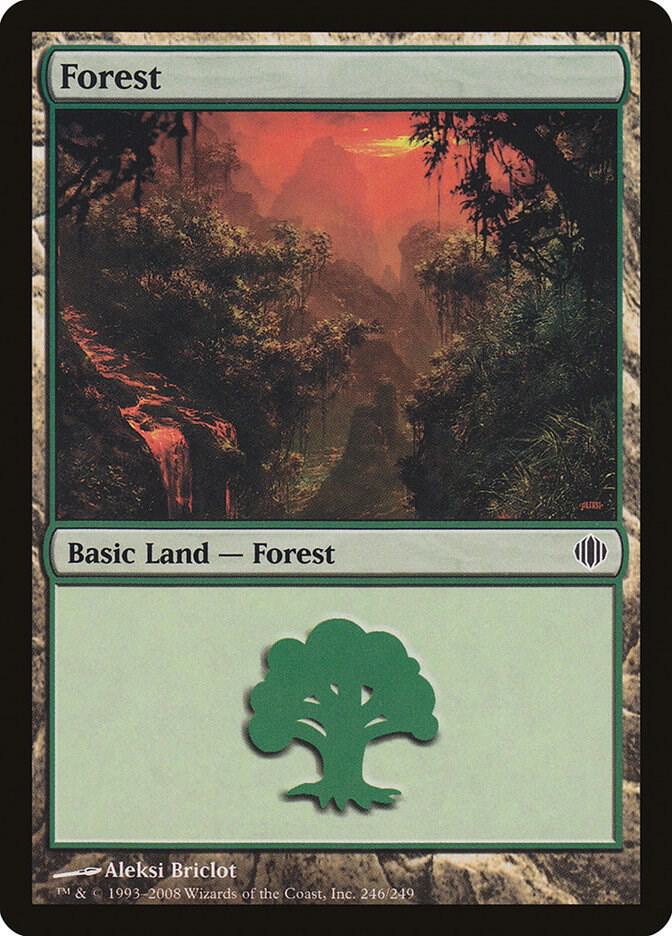 Forest 246/249 (Shards of Alara)  - Foil | Good Games Modbury