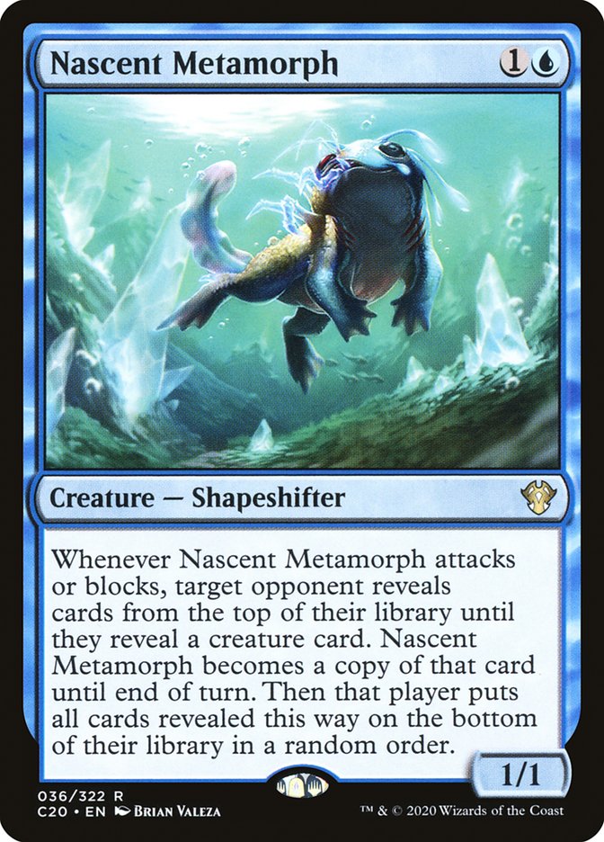 Nascent Metamorph 36/322 (Commander 2020)  | Good Games Modbury