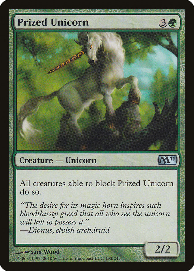 Prized Unicorn [Magic 2011] | Good Games Modbury