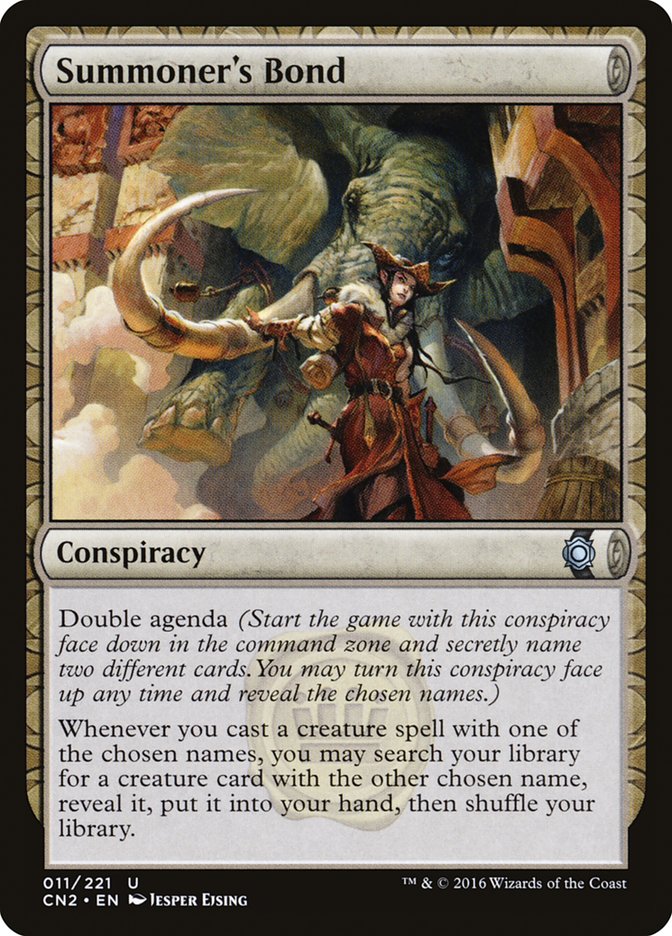 Summoner's Bond 11/221 (Conspiracy: Take the Crown)  - Foil | Good Games Modbury