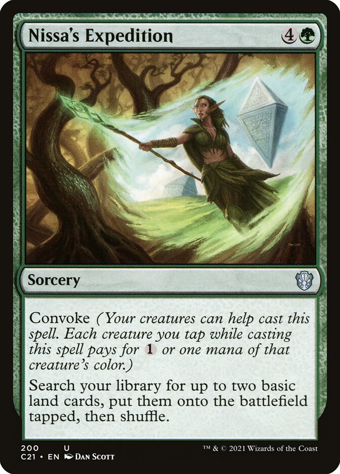 Nissa's Expedition 200/81 (Commander 2021)  | Good Games Modbury