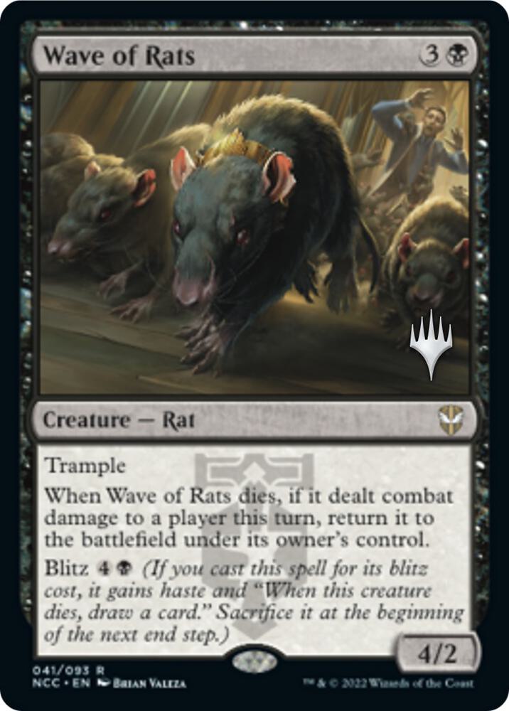 Wave of Rats 41 (Promo Pack: Streets of New Capenna)  - Foil | Good Games Modbury
