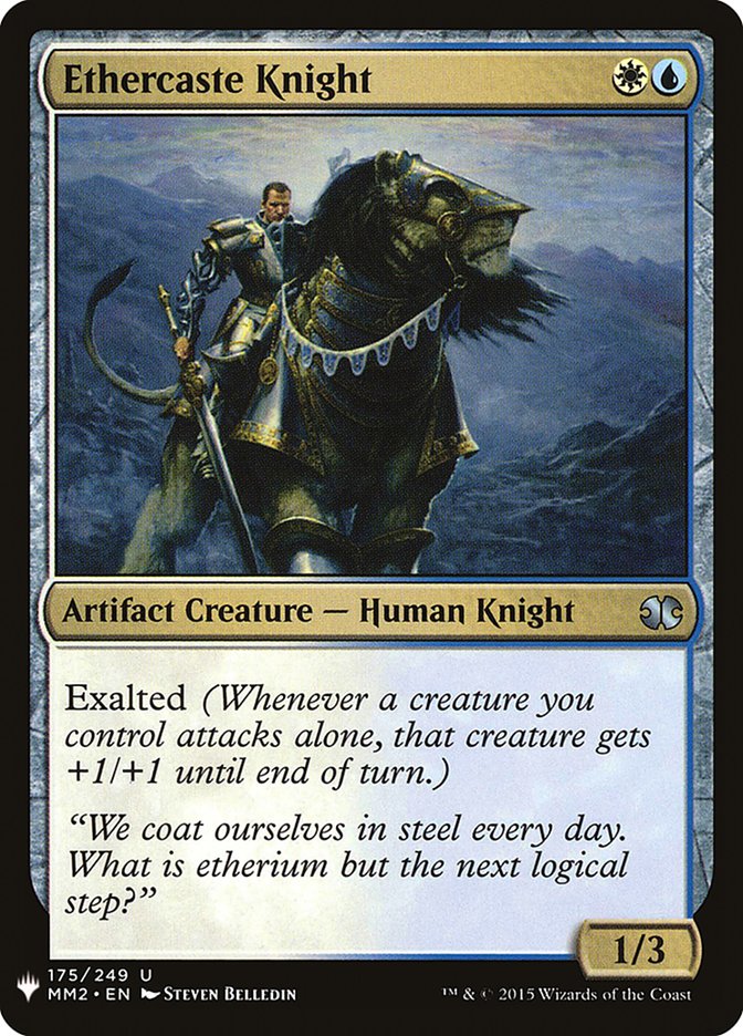 Ethercaste Knight [Mystery Booster] | Good Games Modbury