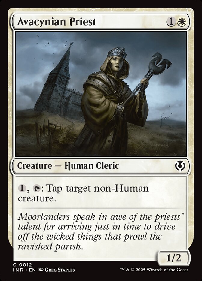 Avacynian Priest 12/287 (Innistrad Remastered)  | Good Games Modbury