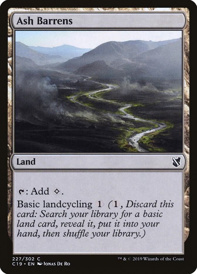 Ash Barrens 227/302 (Commander 2019)  | Good Games Modbury