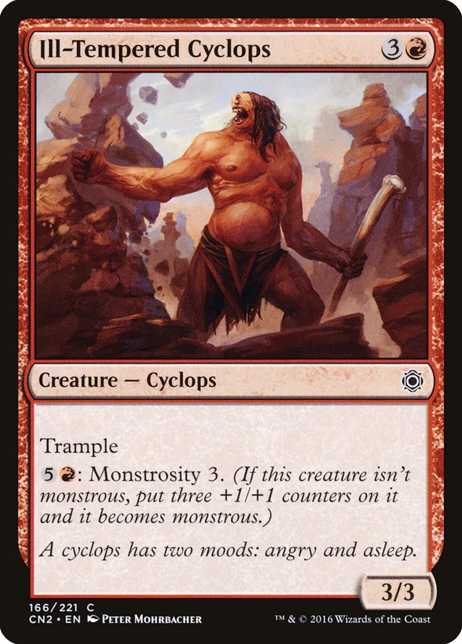 Ill-Tempered Cyclops 166/221 (Conspiracy: Take the Crown)  | Good Games Modbury
