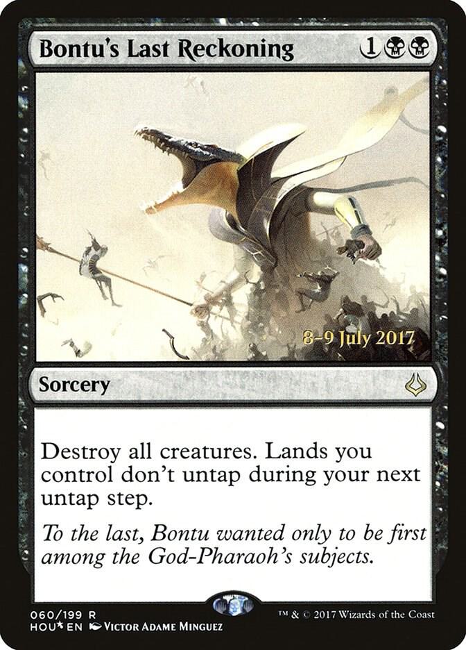 Bontus Last Reckoning 60s/62 (Prerelease Cards)  - Foil | Good Games Modbury