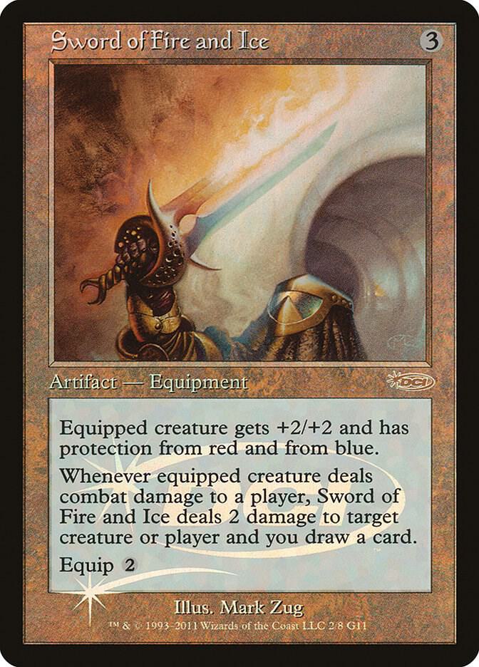Sword of Fire and Ice 2/8 (Judge Promos)  - Retro Foil | Good Games Modbury