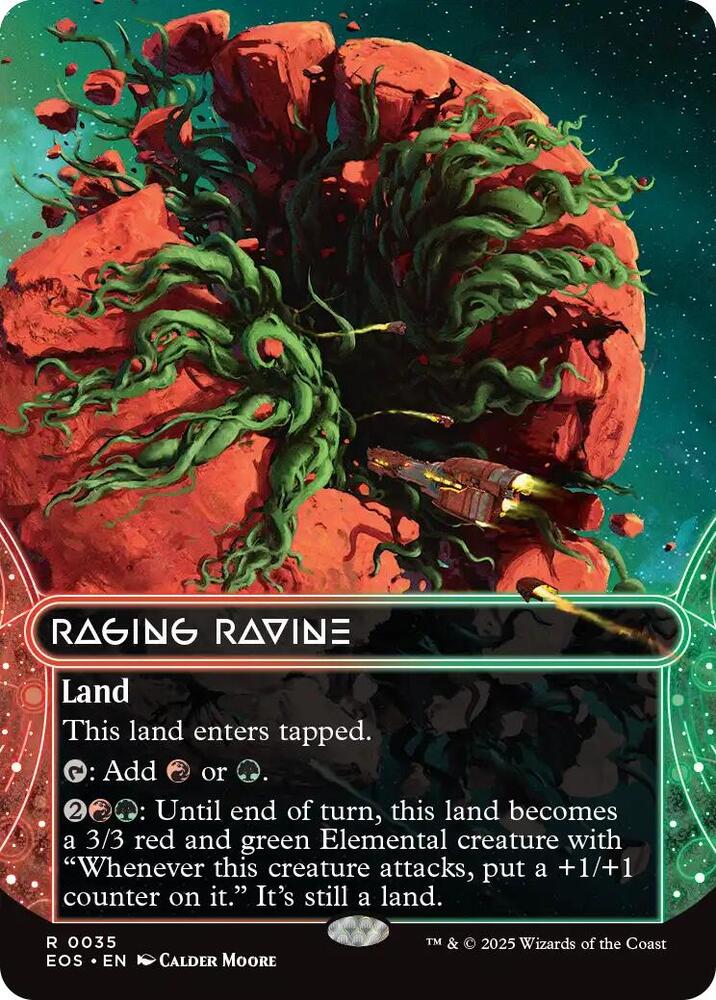 Raging Ravine 35 (Edge of Eternities: Stellar Sights)  - Borderless | Good Games Modbury