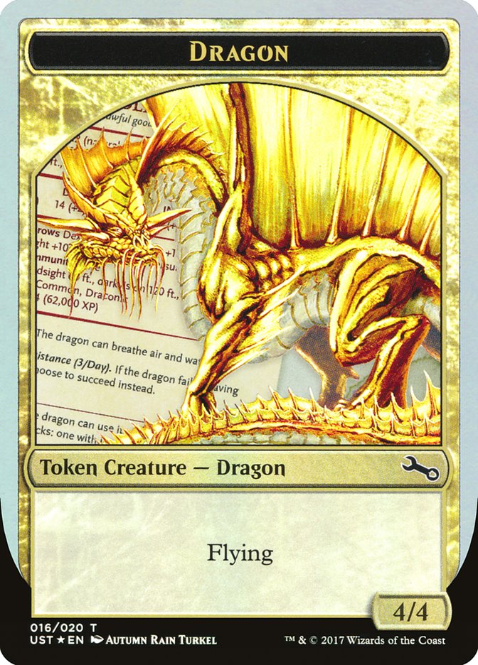 Dragon Token [Unstable Tokens] | Good Games Modbury