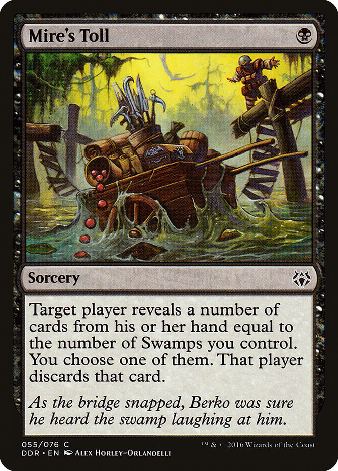 Mire's Toll 55/76 (Duel Decks: Nissa vs. Ob Nixilis)  | Good Games Modbury