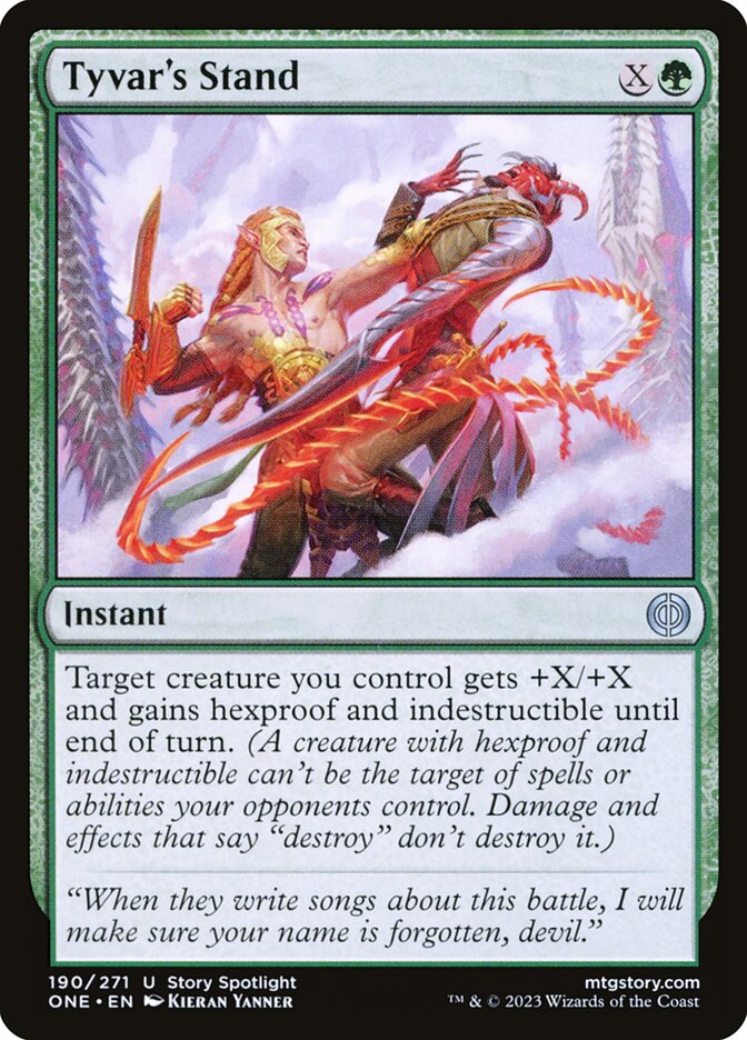 Tyvars Stand 190/271 (Phyrexia: All Will Be One)  | Good Games Modbury