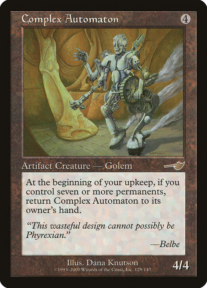 Complex Automaton 128/143 (Nemesis)  - Foil | Good Games Modbury