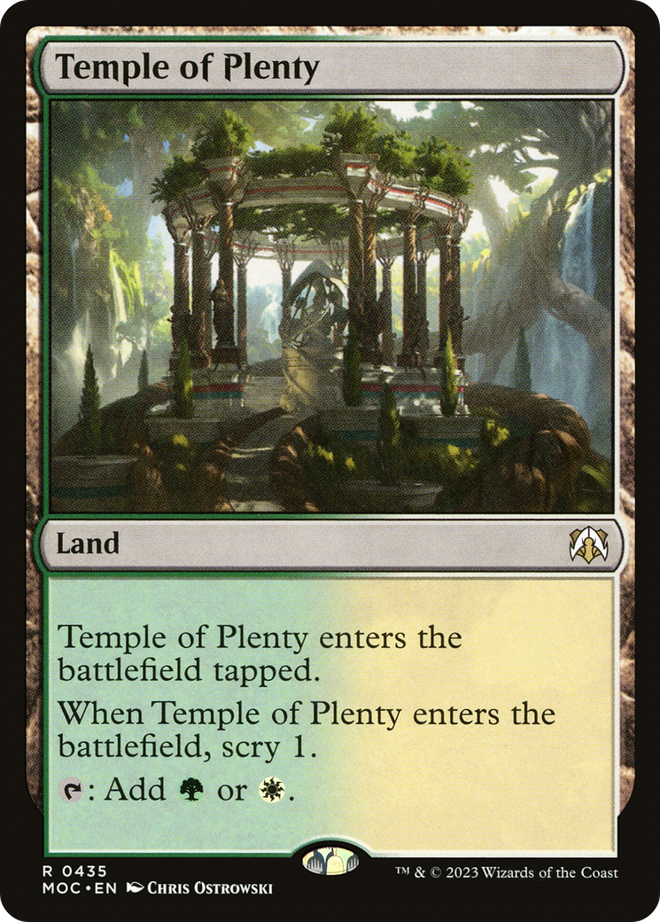 Temple of Plenty [March of the Machine Commander] | Good Games Modbury