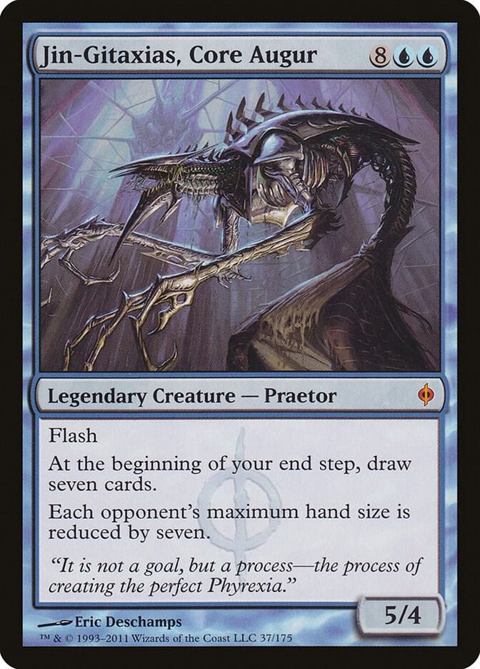 Jin-Gitaxias, Core Augur 37/175 (New Phyrexia)  | Good Games Modbury