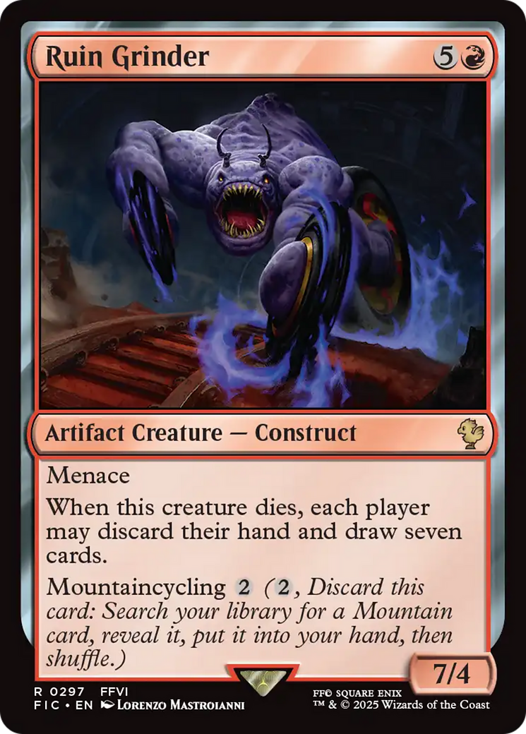 Ruin Grinder [FINAL FANTASY Commander] | Good Games Modbury