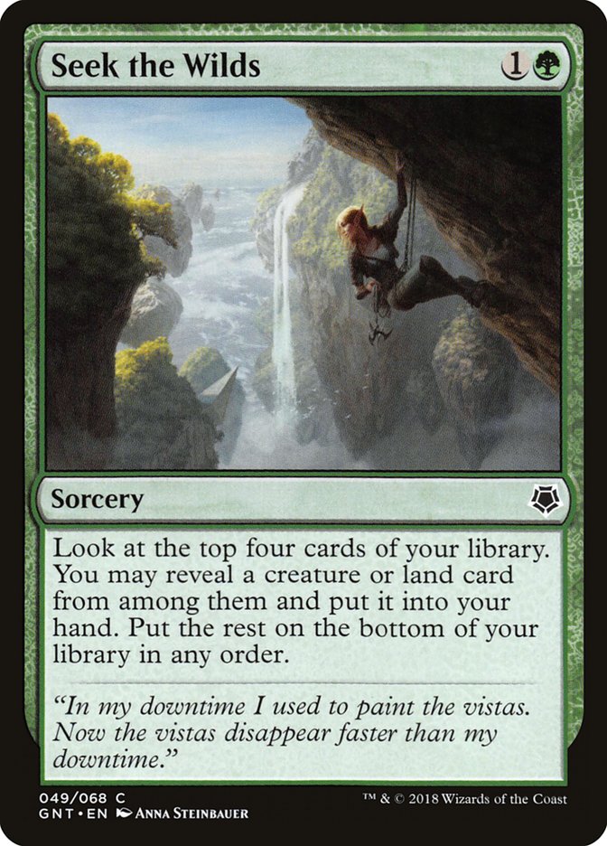 Seek the Wilds 49/68 (Magic Game Night)  | Good Games Modbury