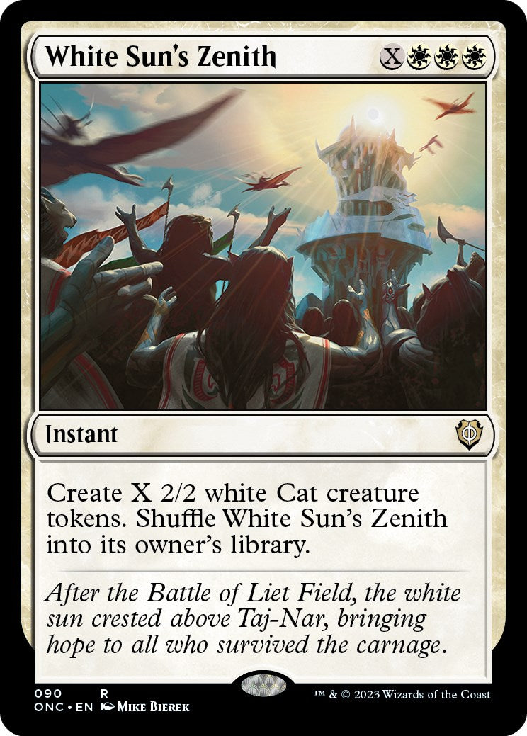 White Sun's Zenith [Phyrexia: All Will Be One Commander] | Good Games Modbury