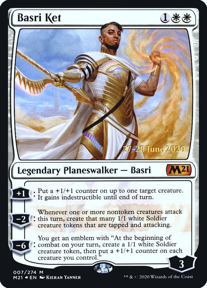 Basri Ket [Core Set 2021 Prerelease Promos] | Good Games Modbury