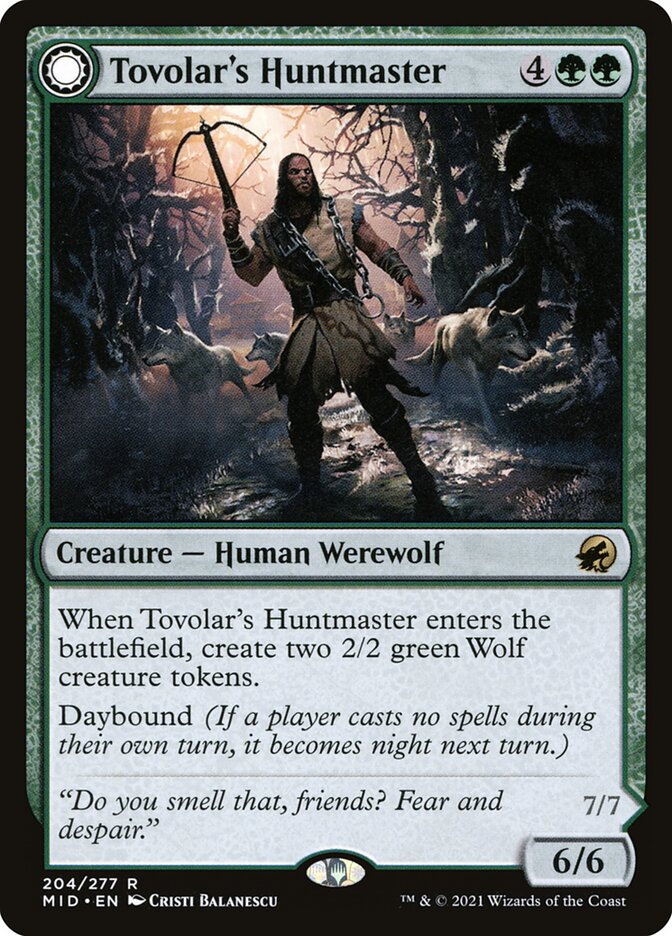 Tovolars Huntmaster 204 (Innistrad: Midnight Hunt)  | Good Games Modbury