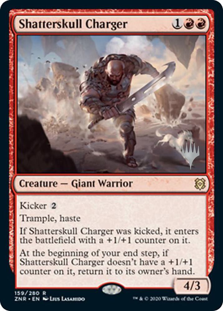 Shatterskull Charger 159 (Promo Pack: Zendikar Rising)  - Foil | Good Games Modbury